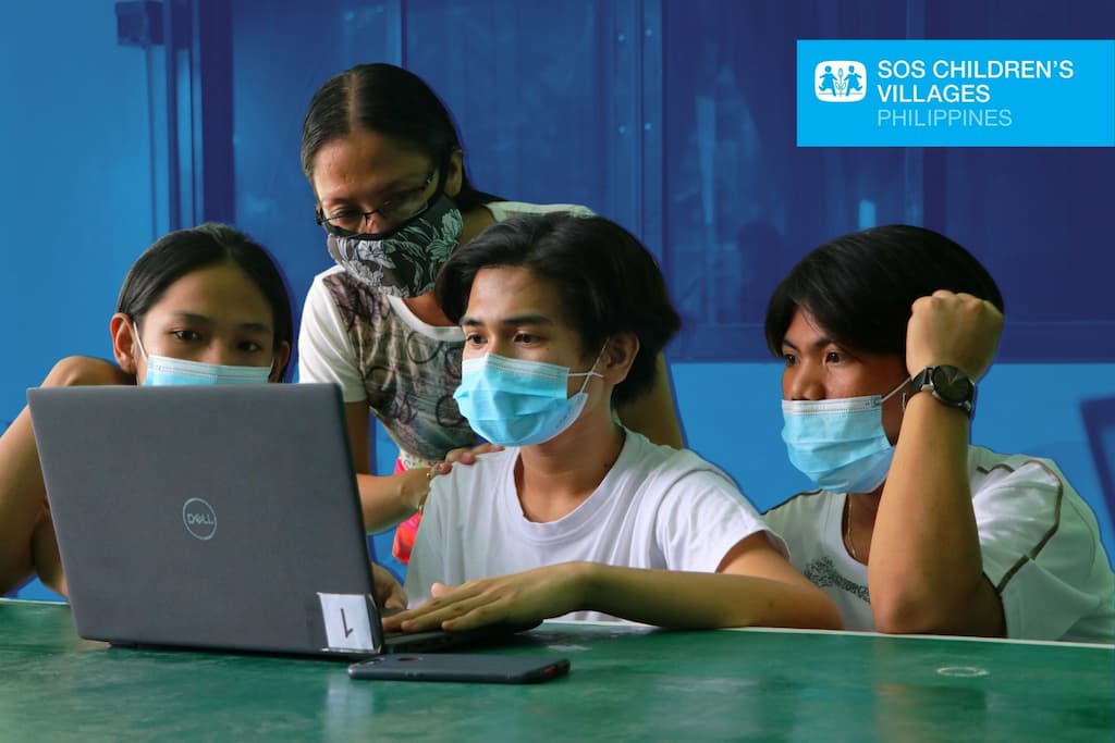 SOS youths and care providers continue to adjust with modular and online learning since the pandemic has impacted our education system